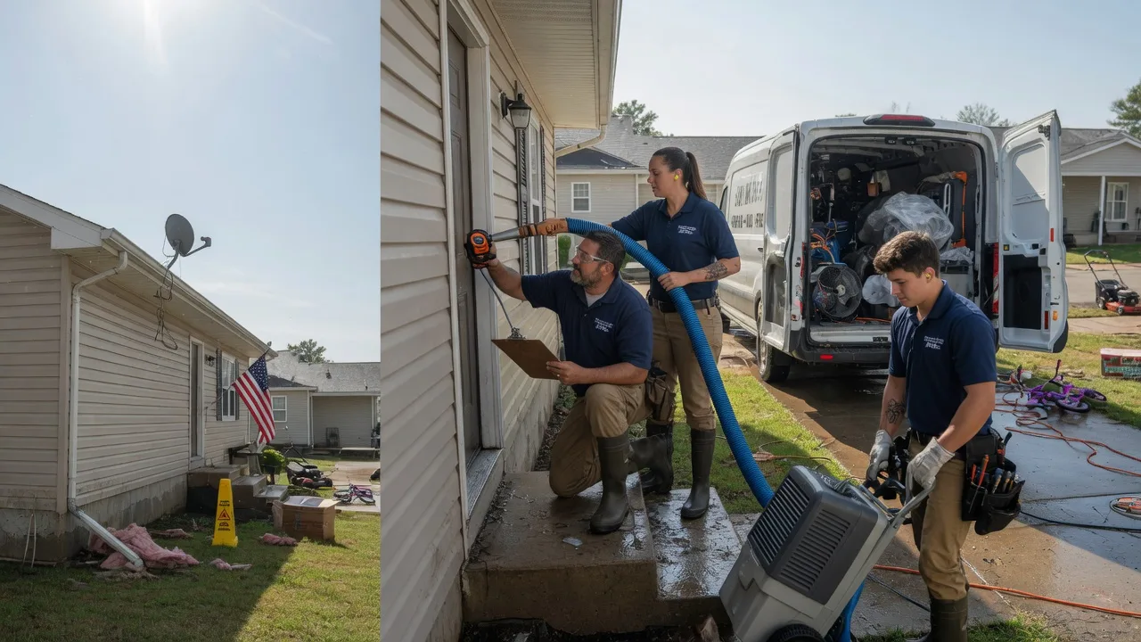 Ceiling Water Damage Restoration in Lineville, IA near me